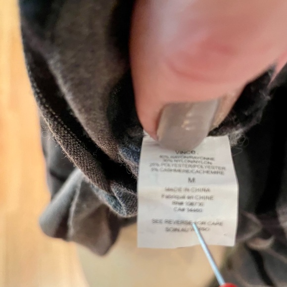 Soft Vince Striped Sweater - Picture 6 of 7